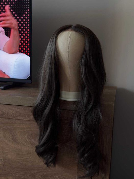 Кафява перука на вълни - Lace Front
