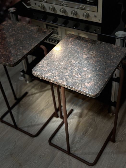 Suporti, standuri Boxe, Incinte acustice bookself, granit si otel