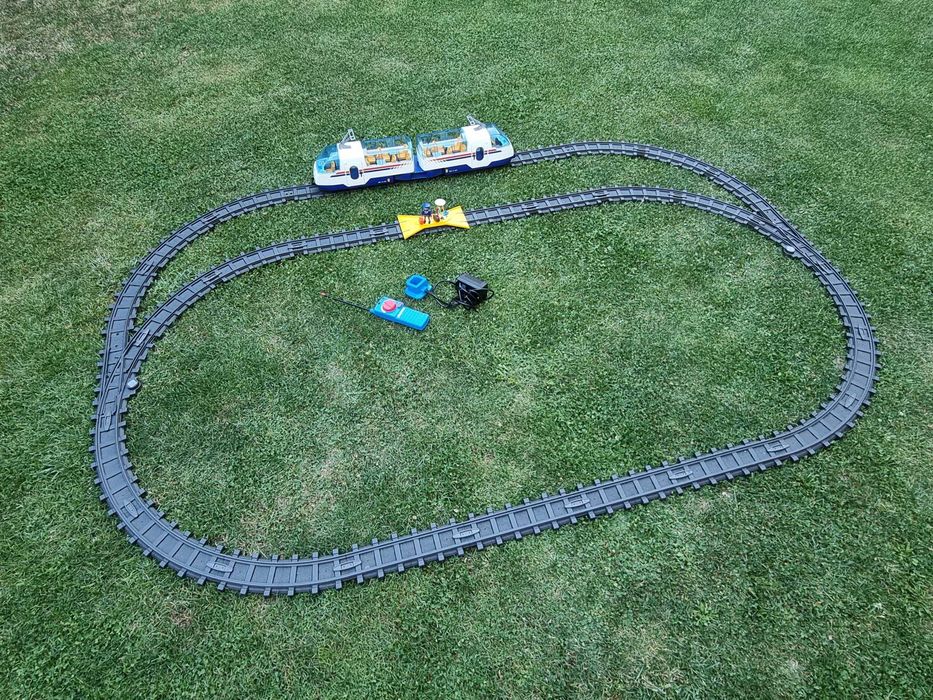 Tren electric Playmobil 4016, trenulet cu telecomanda