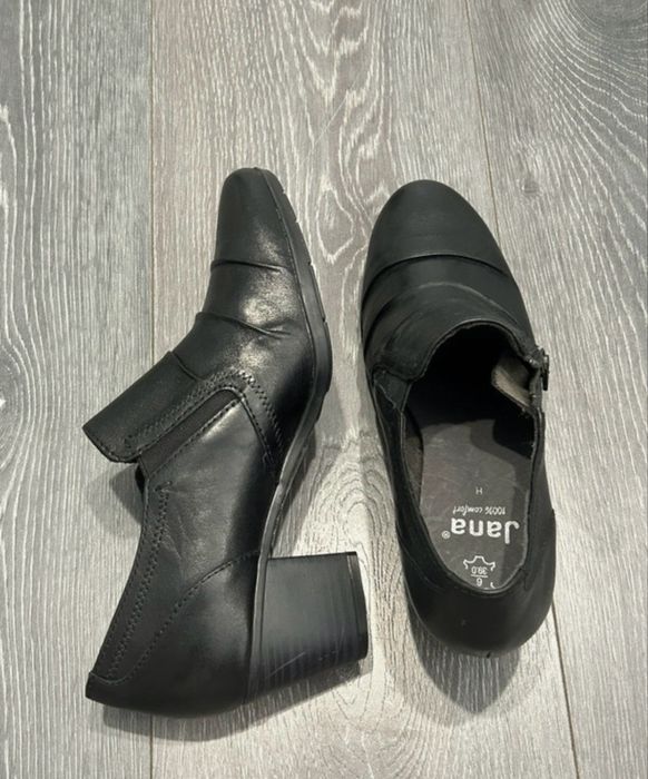 Pantofi piele naturala Jana. 39