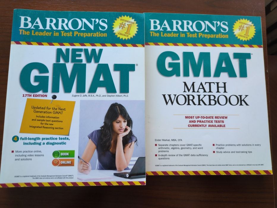 Barron's New GMAT + Math Workbook