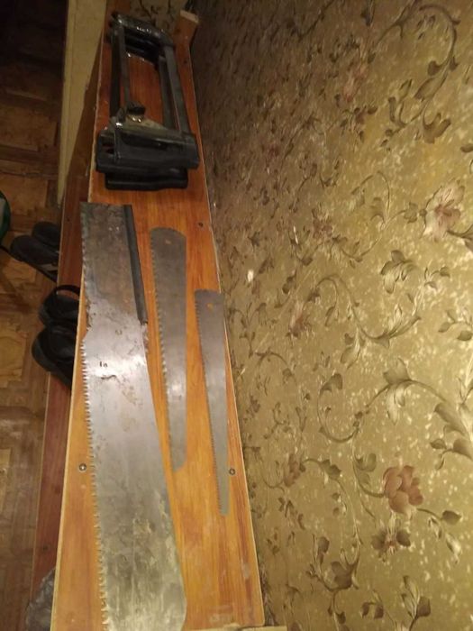 Ножовка СССР 5 полотен. Пила