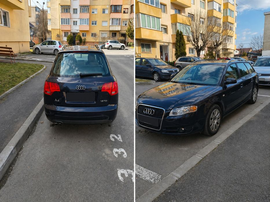 Audi a4 b7 1.9 2007 schimb cu zafira b 1.7