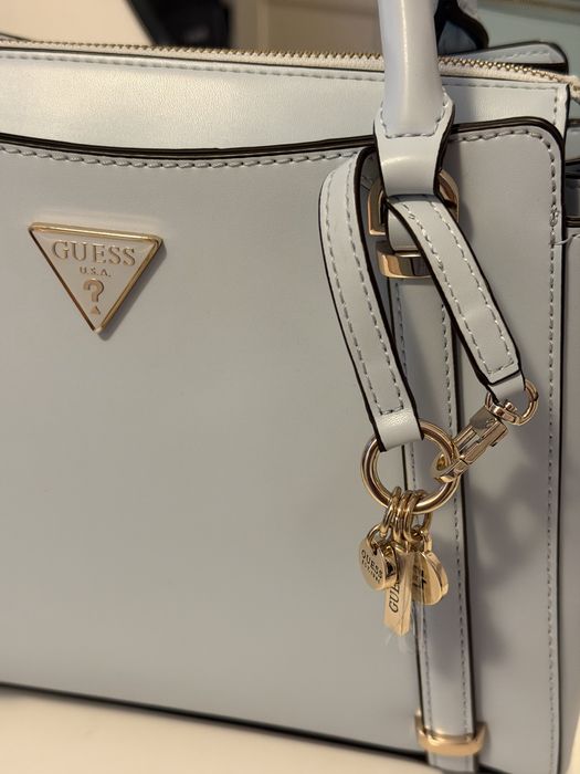 Geanta Guess blue azur