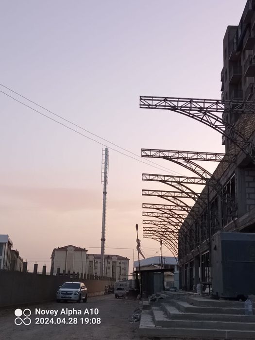 Темир профиллардан навес том ясаб берамиз