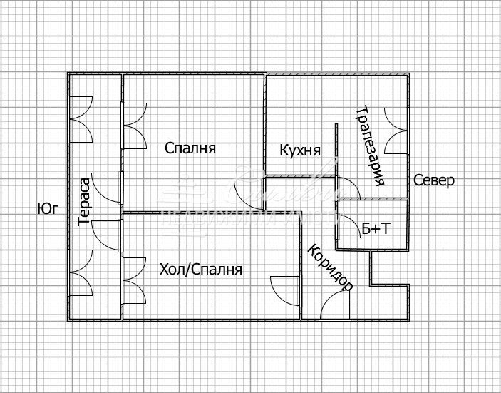 Двустаен РАЗШИРЕН апартамент - кв. Боян Българанов 1