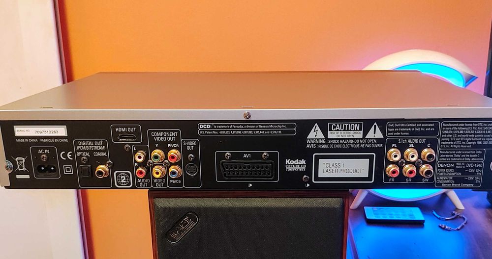 Denon-1940. DVD audio SACD player