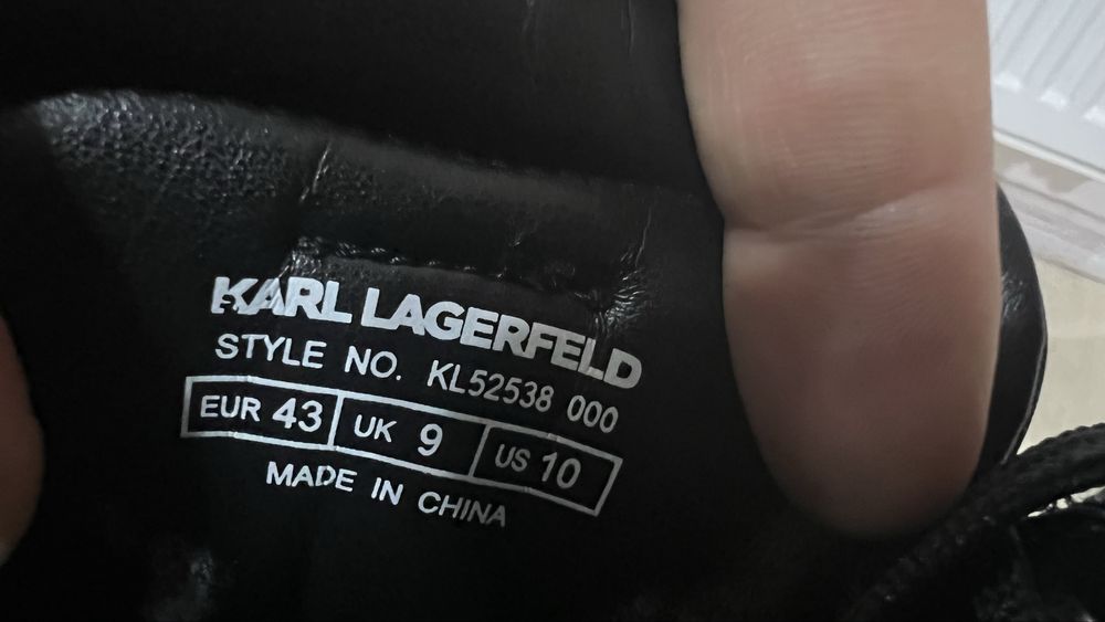 Incaltaminte Karl Lagarfeld negru