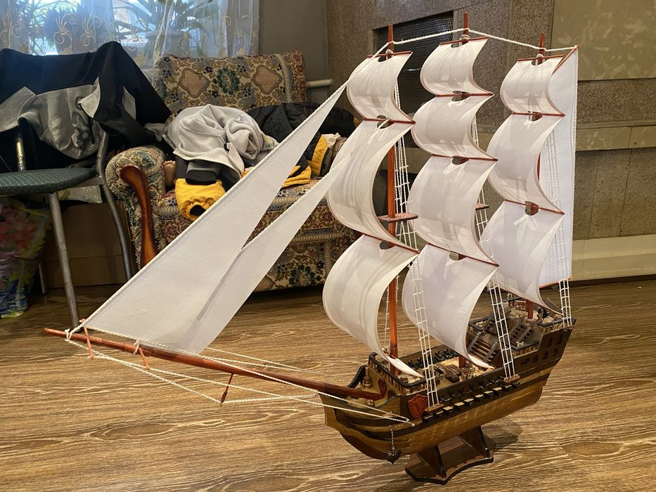 Модели парусных кораблей