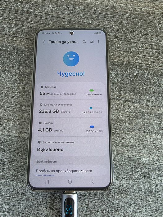 Samsung S23 5G 256GB / като нов / без забележки