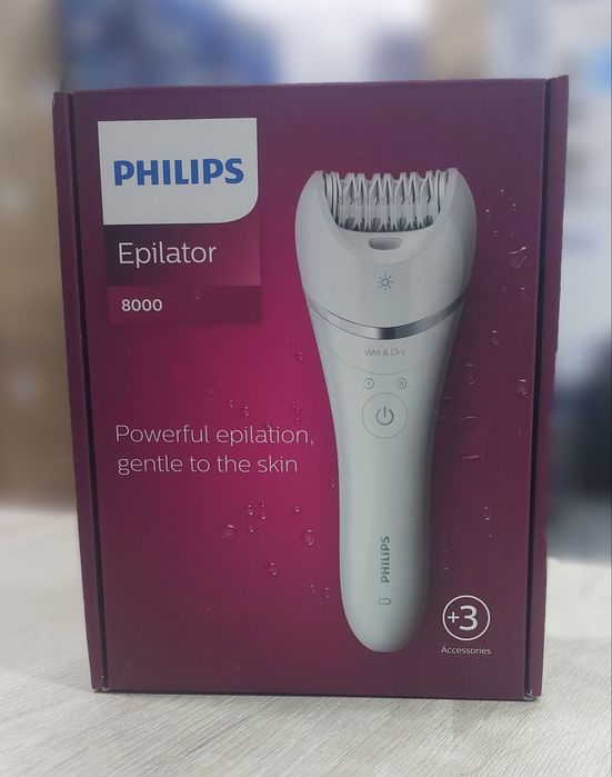 Эпилятор Philips Epilator Series 8000  BRE700/00

Количество режимов