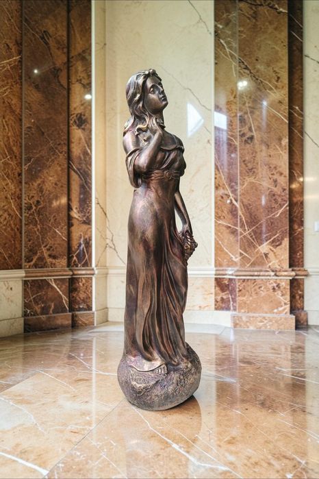 Statuie decorativă din marmură turnată cu rășină, 82 cm – Interior / Exterior
