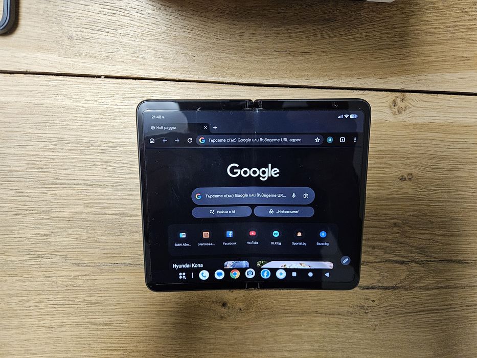 Google Pixel Fold, сгъваем телефон