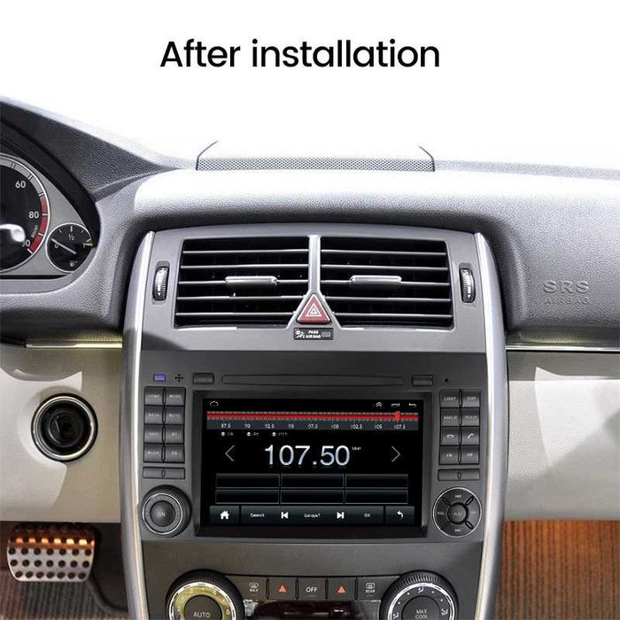 Navigatie Android 14 Mercedes Crafter Vito Viano B200 Vito + CAMERA