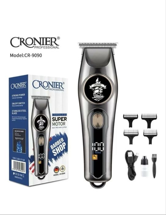 Cronier триммер CR-9090 серый