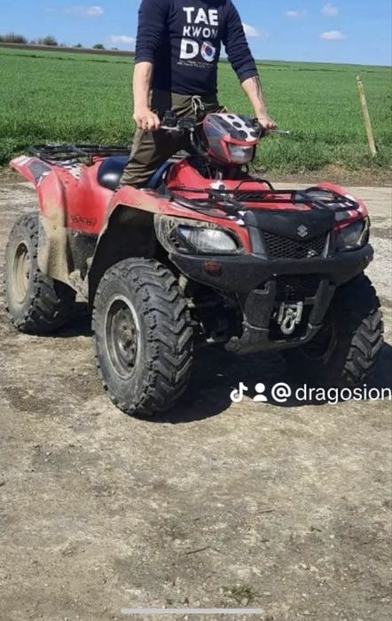 Vând atv Suzuki kingquad 750 (sufla garnitura de chiuloasa)