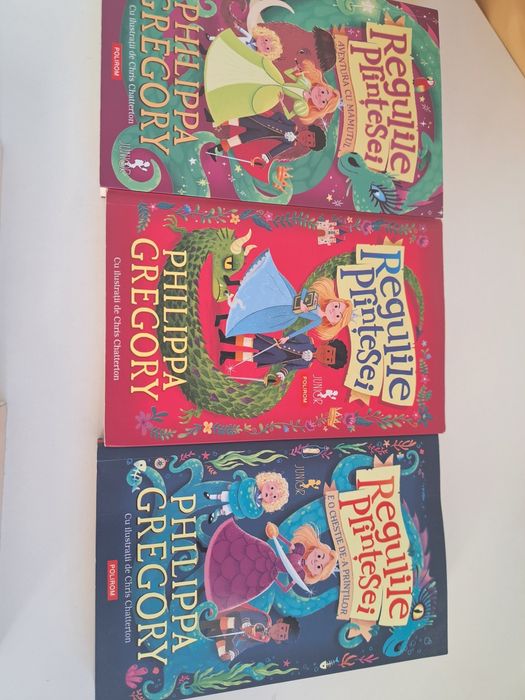 3 cărți la super oferta ,,Regulile printesei"-60 lei set