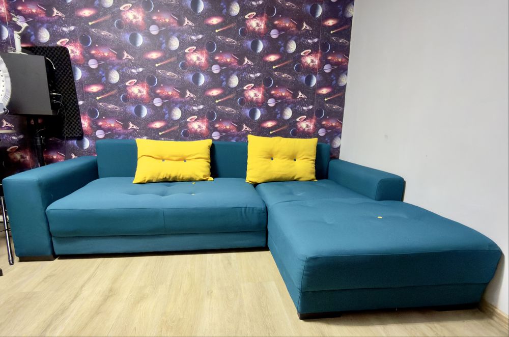 Coltar extensibil, torcoaz + lada 255 x cu 185 cm