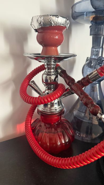Shisha hookah red small size