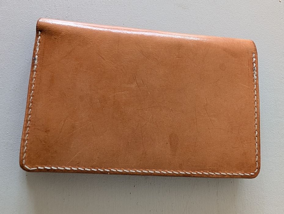 Portofel piele - lucrat manual