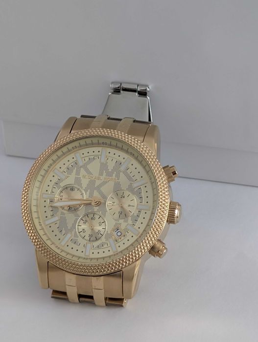 Ceas Barbati, Michael Kors, Hutton MK8953 auriu nou