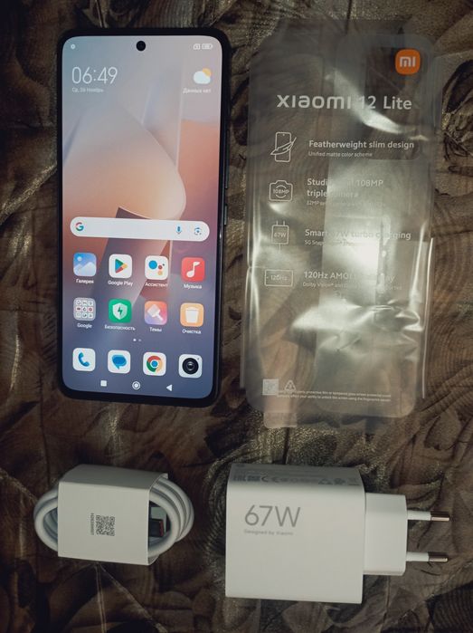 Xiaomi 12 Lite 5G 108Mp, 8/256, Nfs
