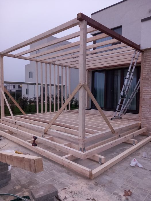 Foișoare, terase, magazii, pergole, căsuțe etc