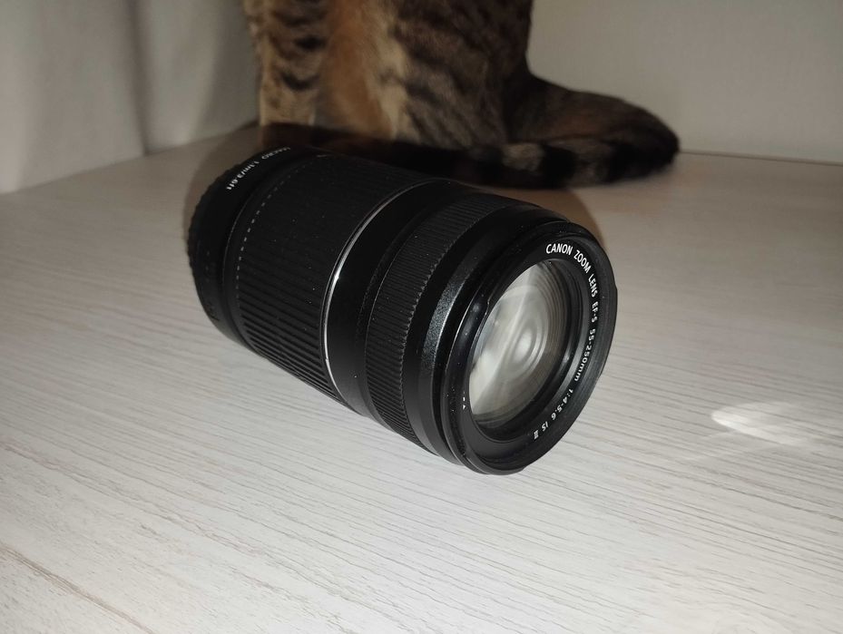 Canon EOS 600D + EFS 18-55 + EFS 55-250