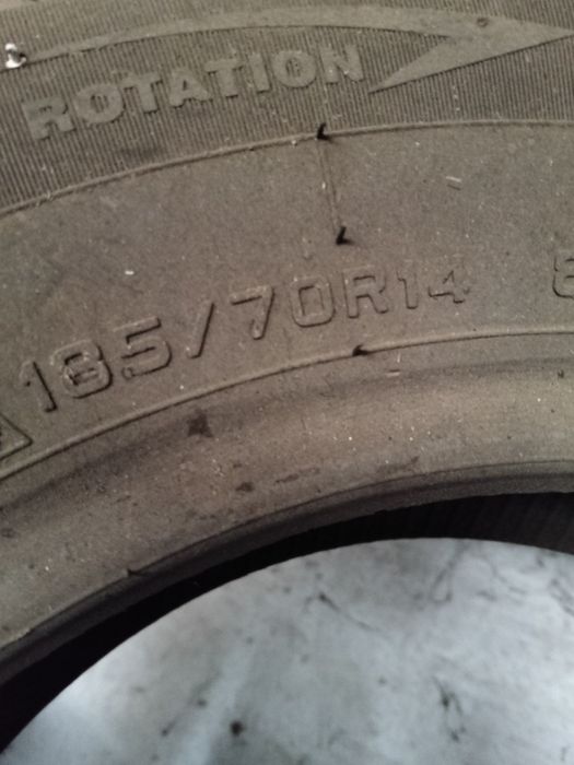 Шины зимние   почти новые