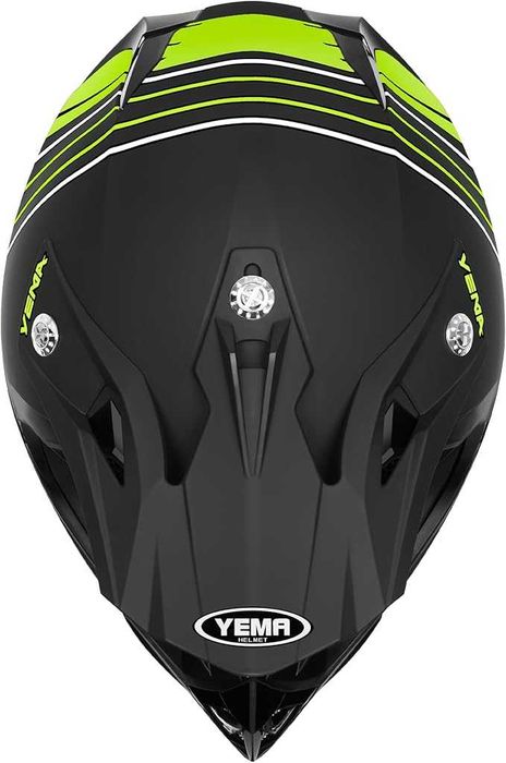 Cască de motocicletă motocross,, integrală - Yema YM-915