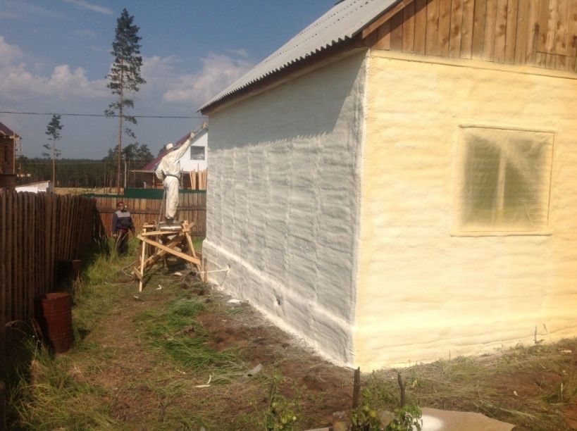 Утепление Пенополиуретаном ППУ