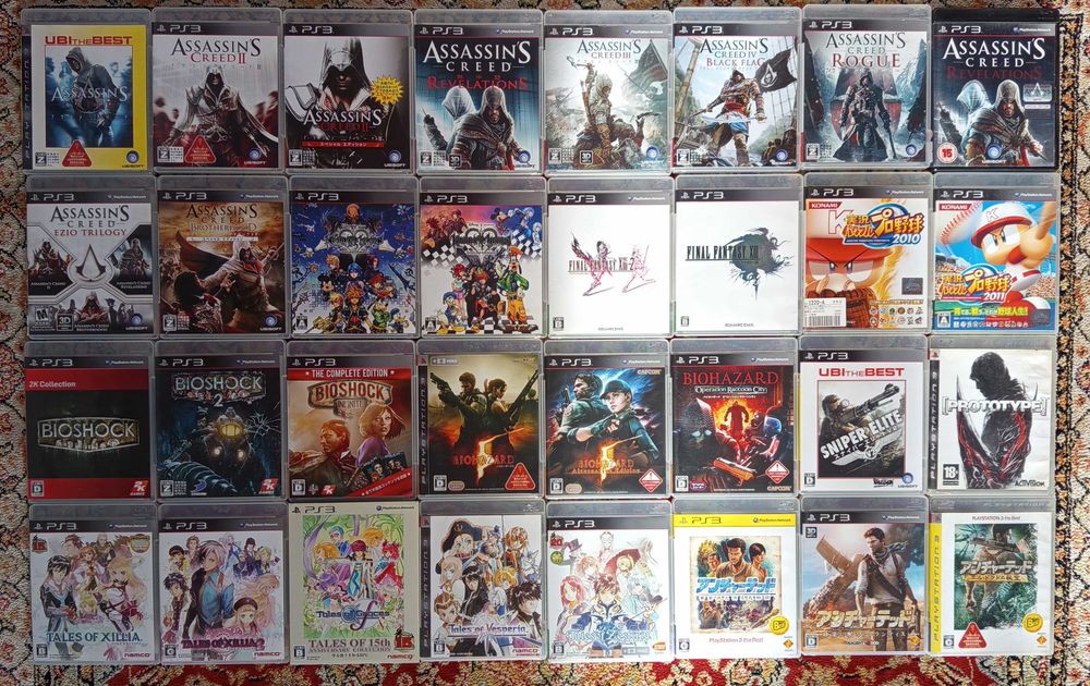 Лицензионные диски Playstation игры ps3