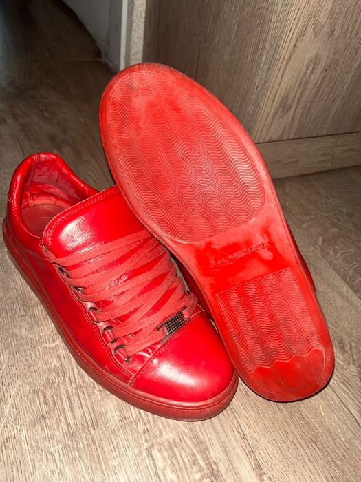Balenciaga arena low red