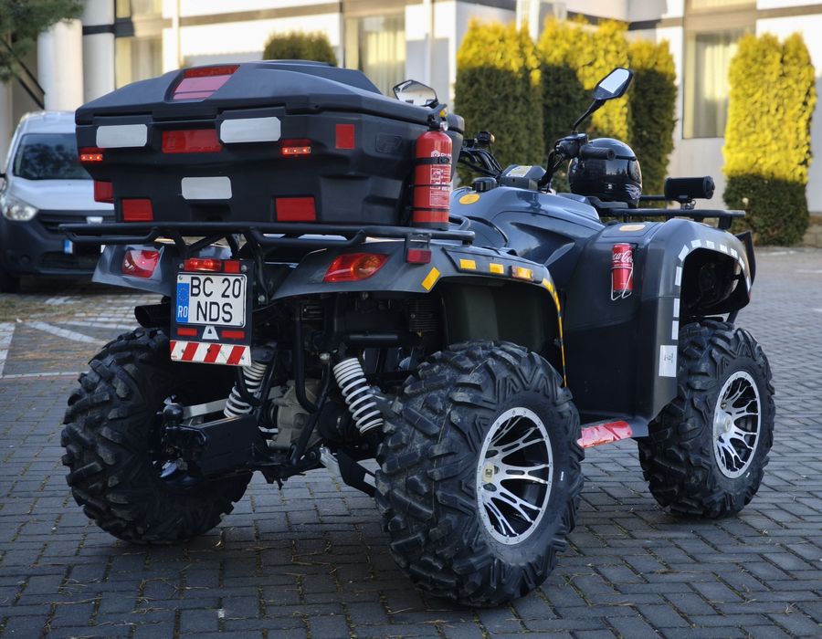 ATV înmatriculat 800cc 4x4,construcție CF Moto.