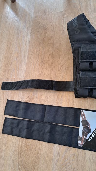 Gornation weight vest 20kg+performance wrist wraps/ жилетка20кг+накитн