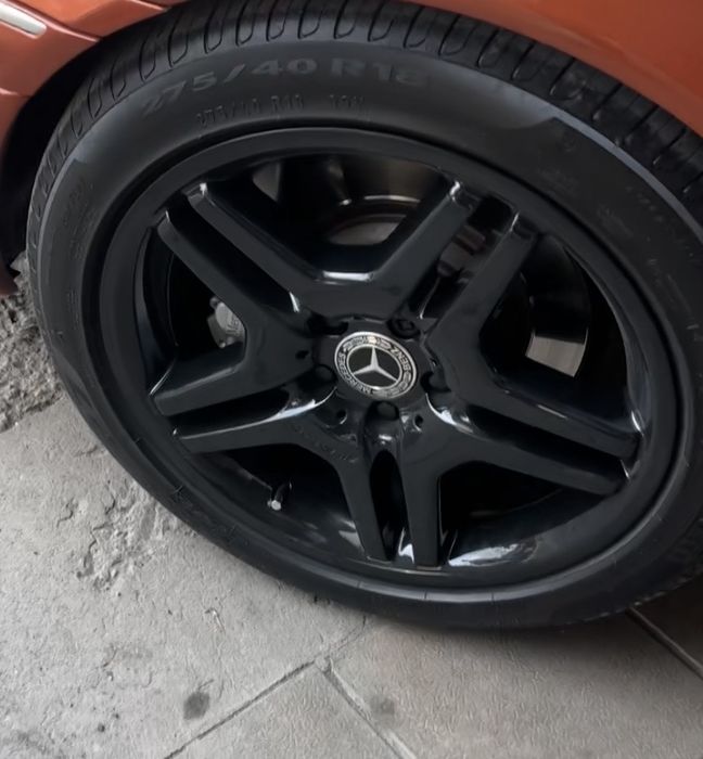 Диски с шинами R18 amg w220 мерседес