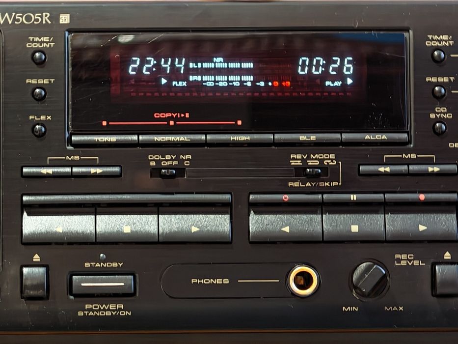 Pioneer CT-W505R. Dublu deck, autoreverse. Model superb. Preț fix !