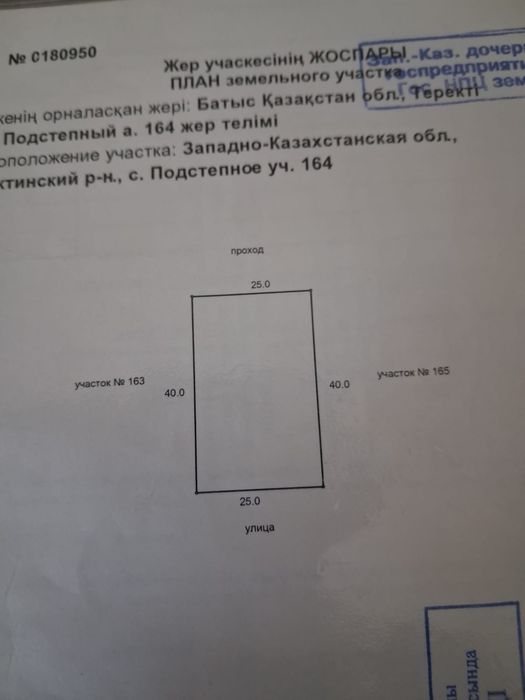 Продам земельный участок
