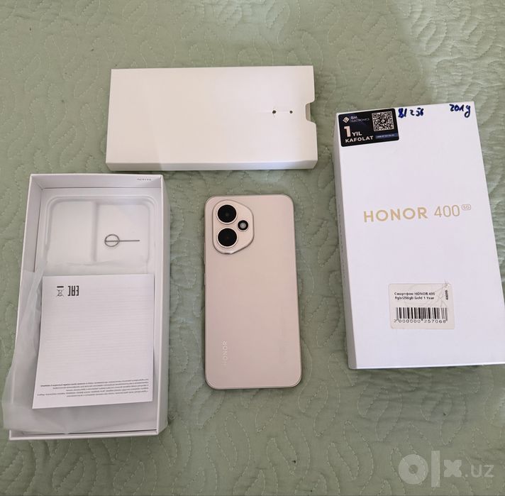 Смартфон Honor 400(5G) 8gb/256gb Gold
