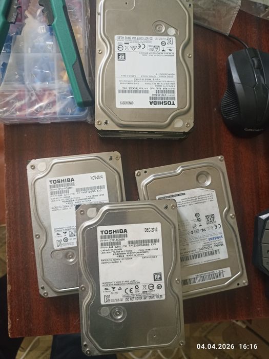 Жёсткие диски 500 гигов б/у