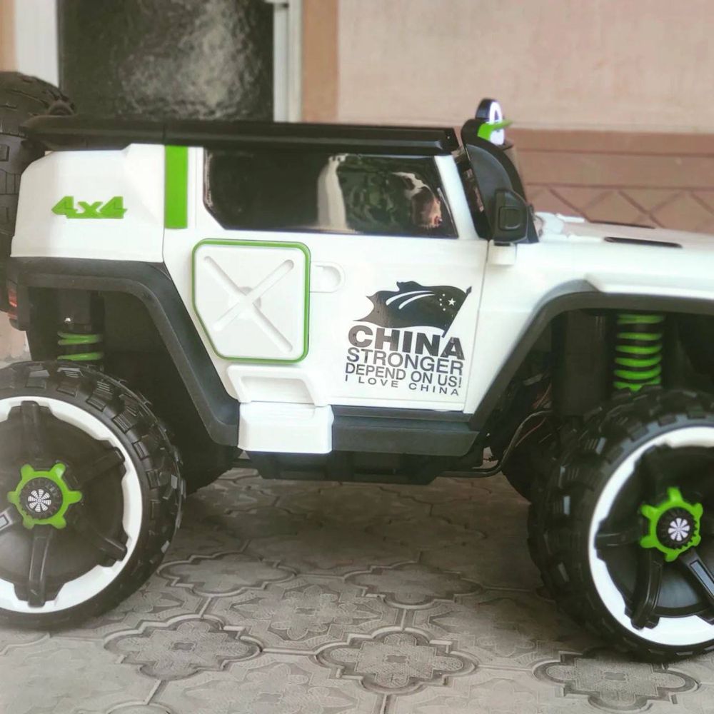 Оочень Большая двухместная детская машина Jeep электромобиль с пультом ...