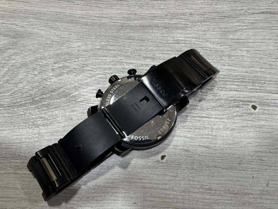 Fossil Dark Gray Chronograph Watch (BQ1652)