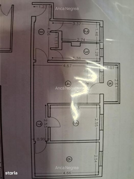 Apartament 3 camere Tomis Nord