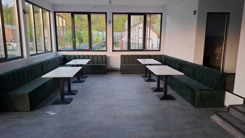 canapele modulare pentru baruri, cafenele și pizzerii
