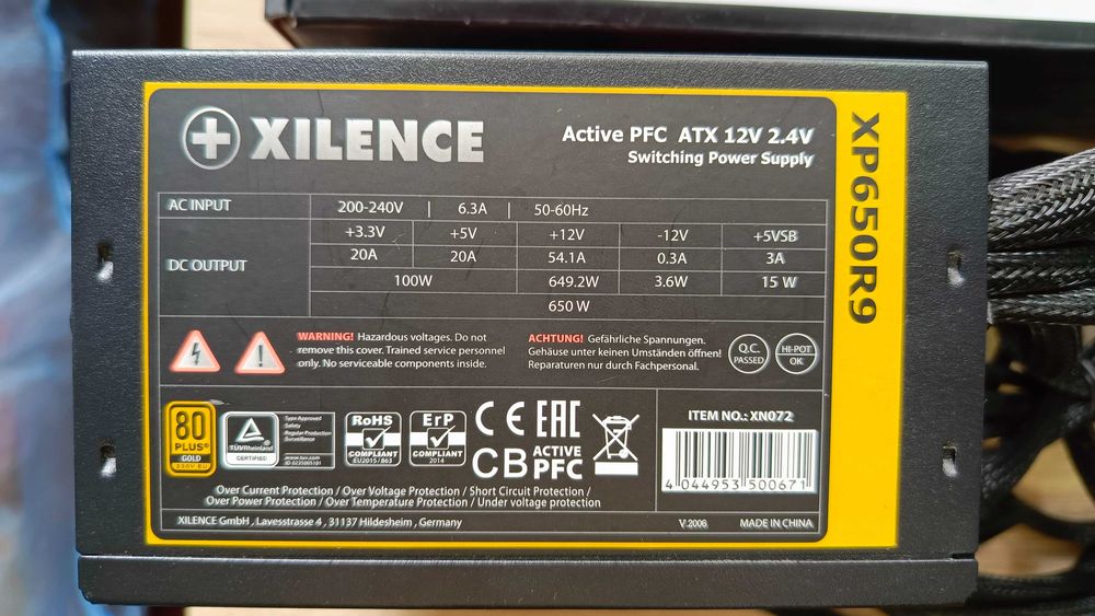 Блок питания 650W