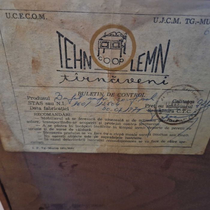 Mobila Sufragerie. LIVING.Mobila VINTAGE.Clasic- Set sufragerie