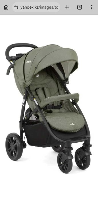 Коляска детская Joie litrax хаки