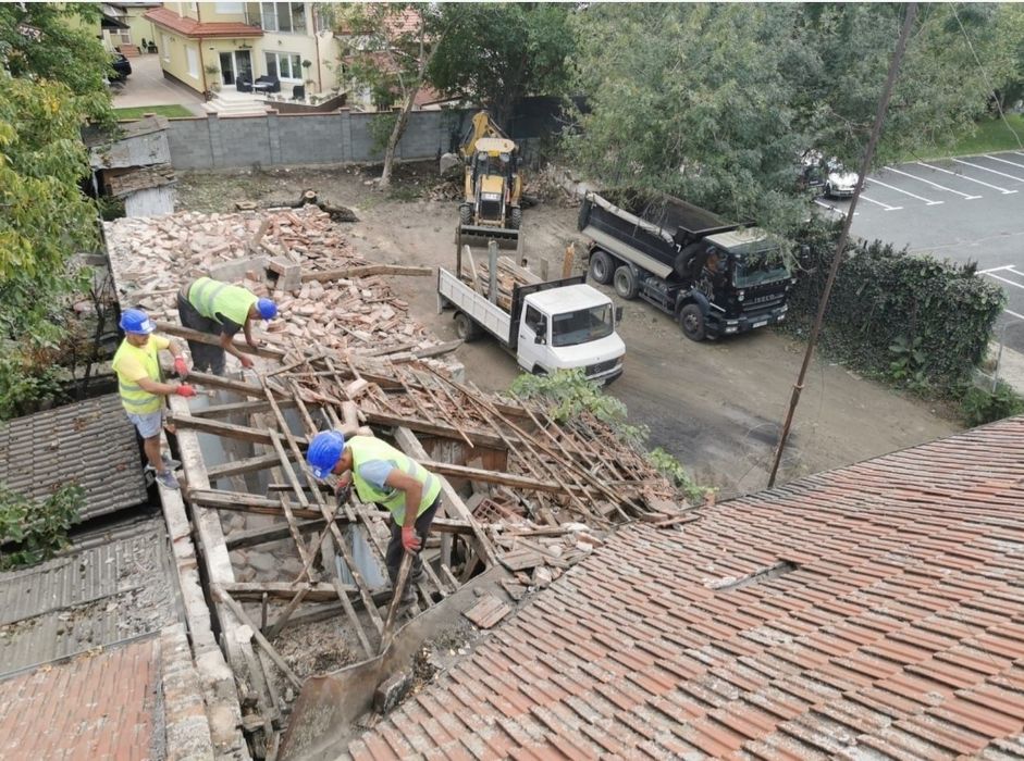 Debarasări curățenie în șantier