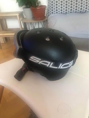 Каска + очила за ски/сноуборд Salice