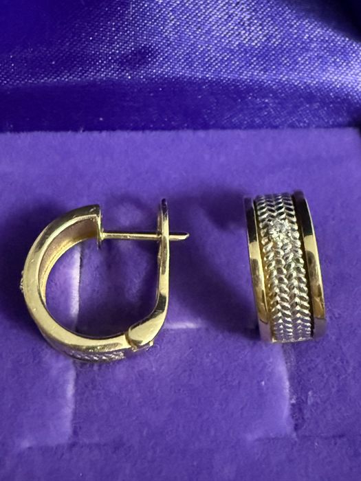 Бриллиантовые серьги